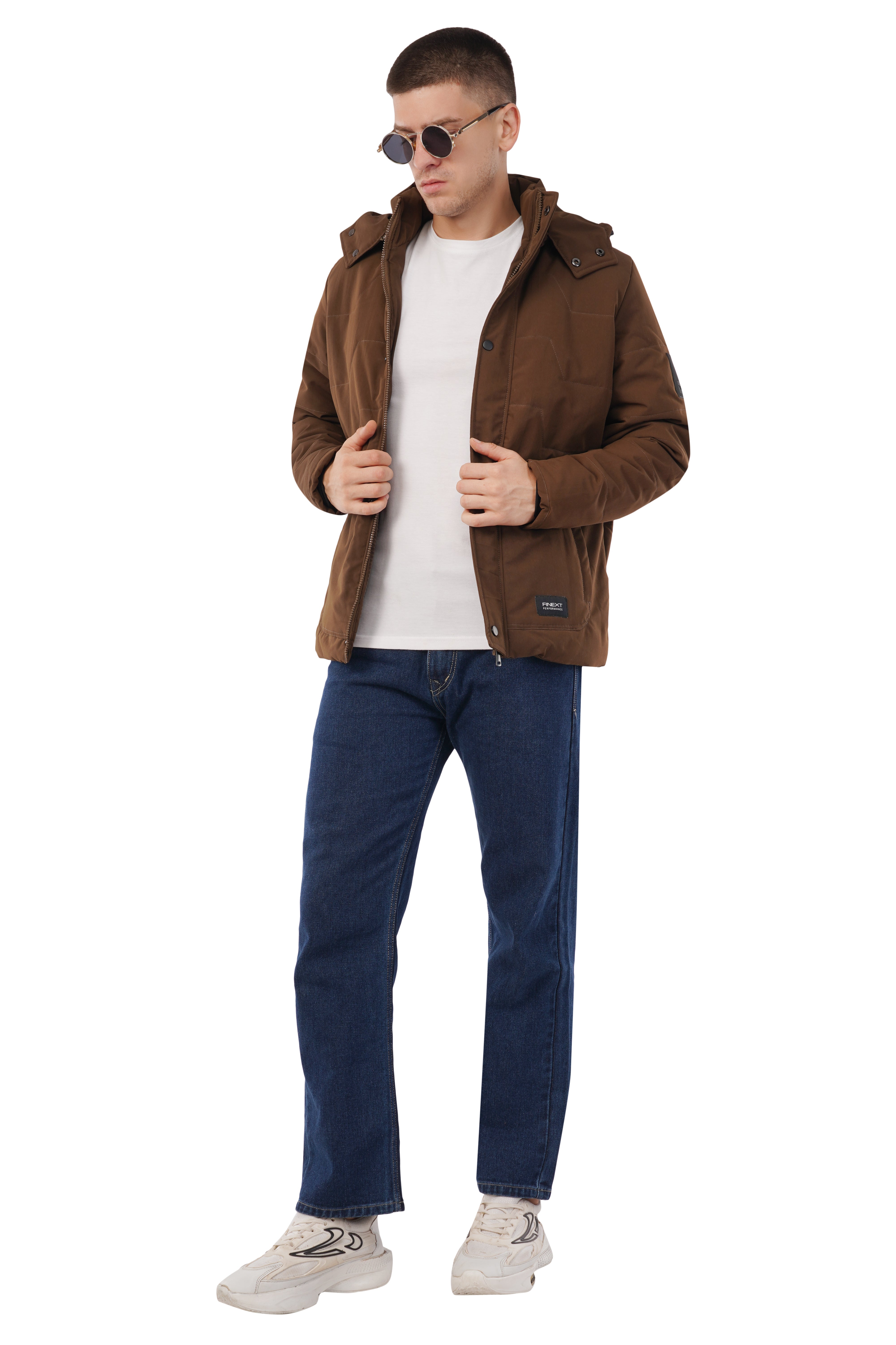 Winter Jacket With Detachable Hood