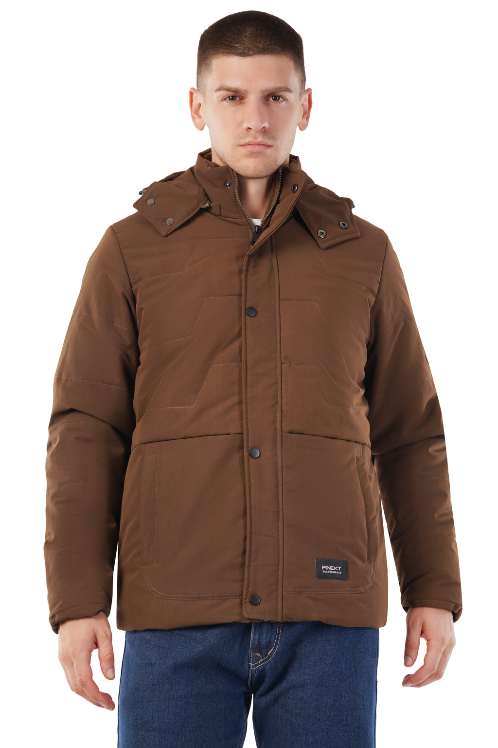 Winter Jacket With Detachable Hood