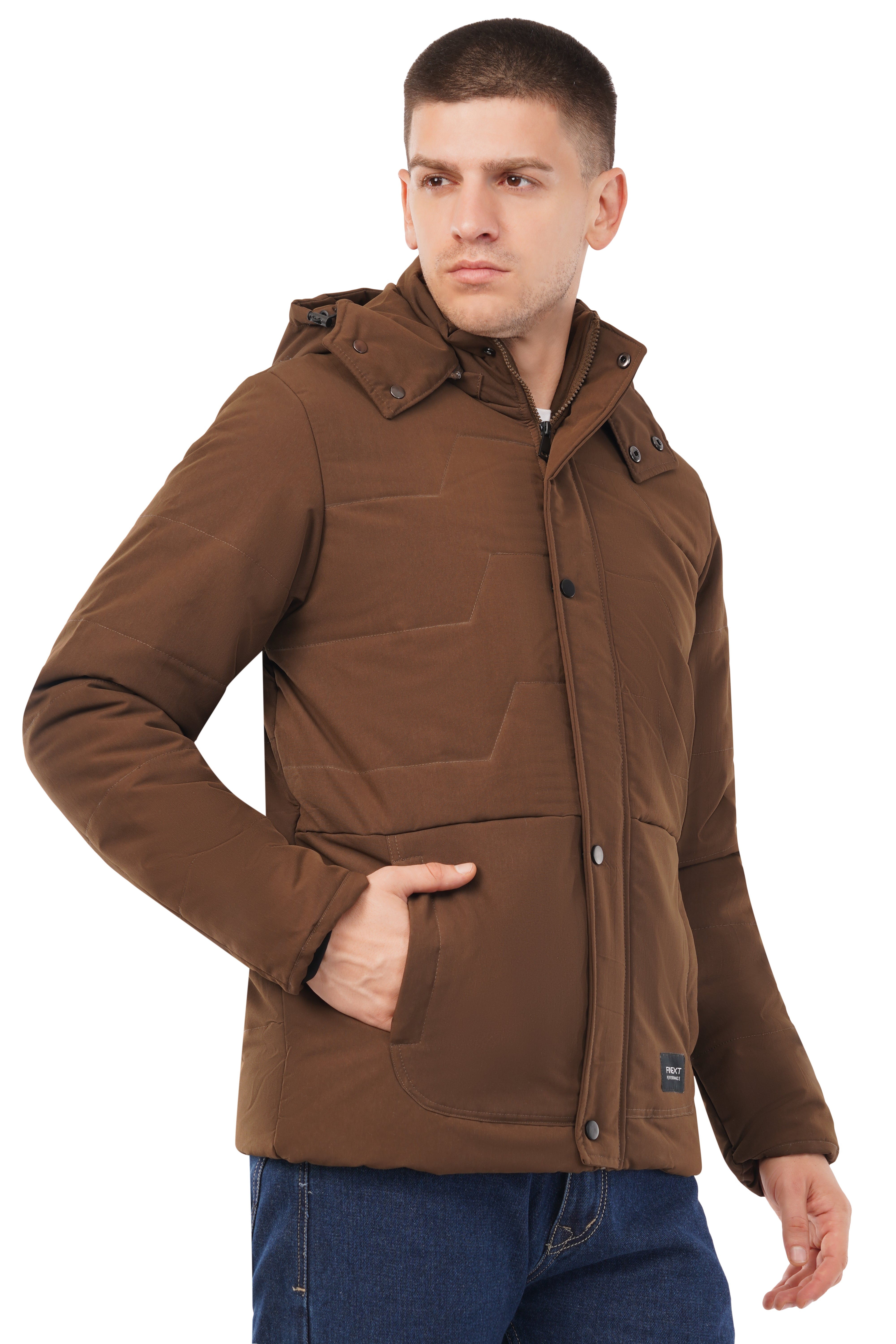Winter Jacket With Detachable Hood
