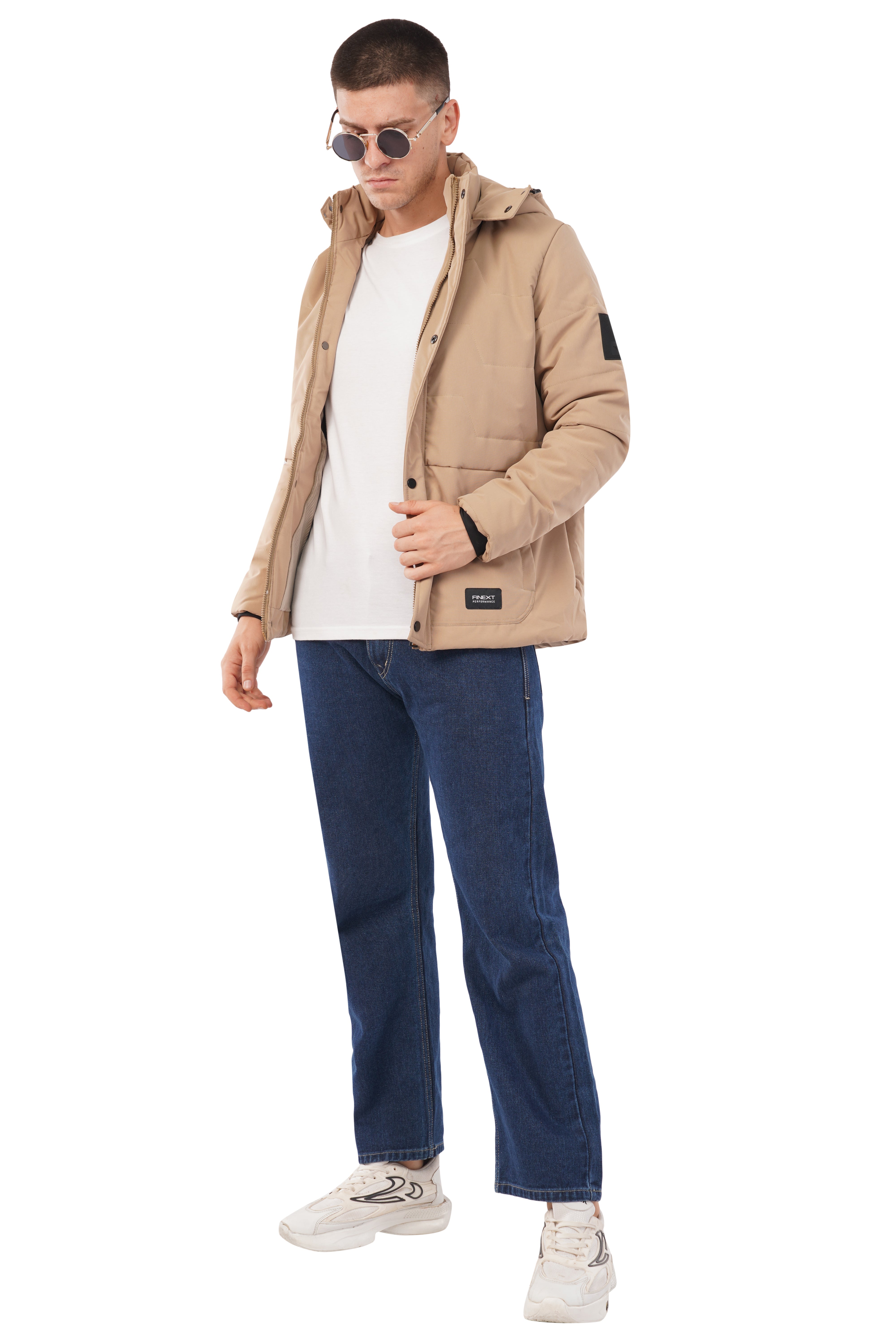 Winter Jacket With Detachable Hood