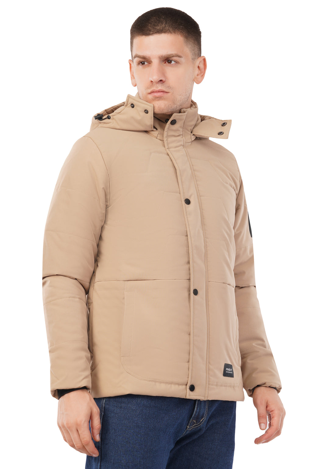 Winter Jacket With Detachable Hood