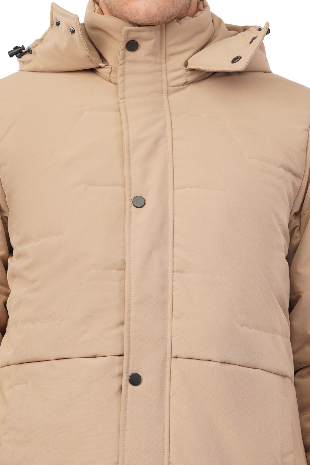 Winter Jacket With Detachable Hood