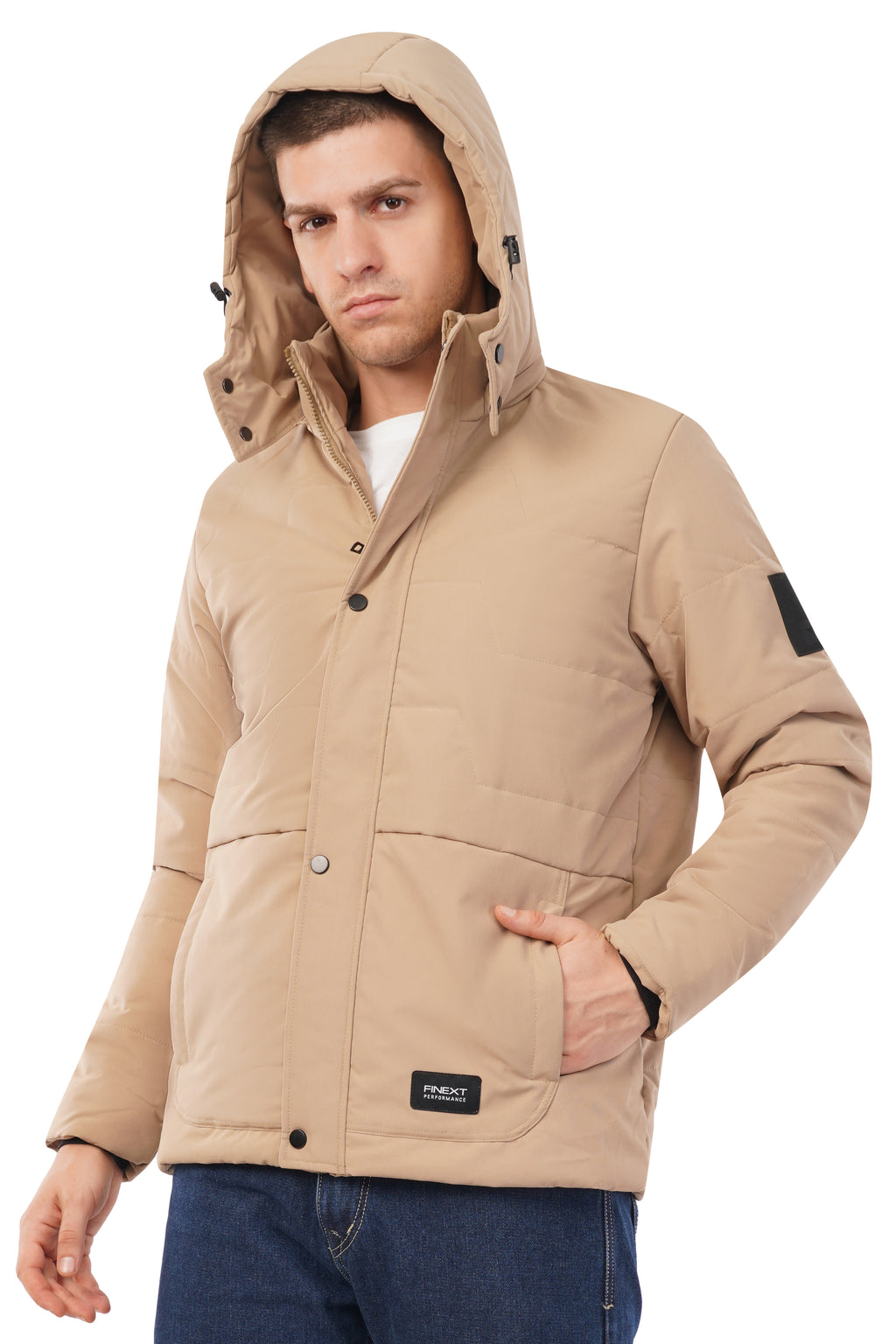 Winter Jacket With Detachable Hood