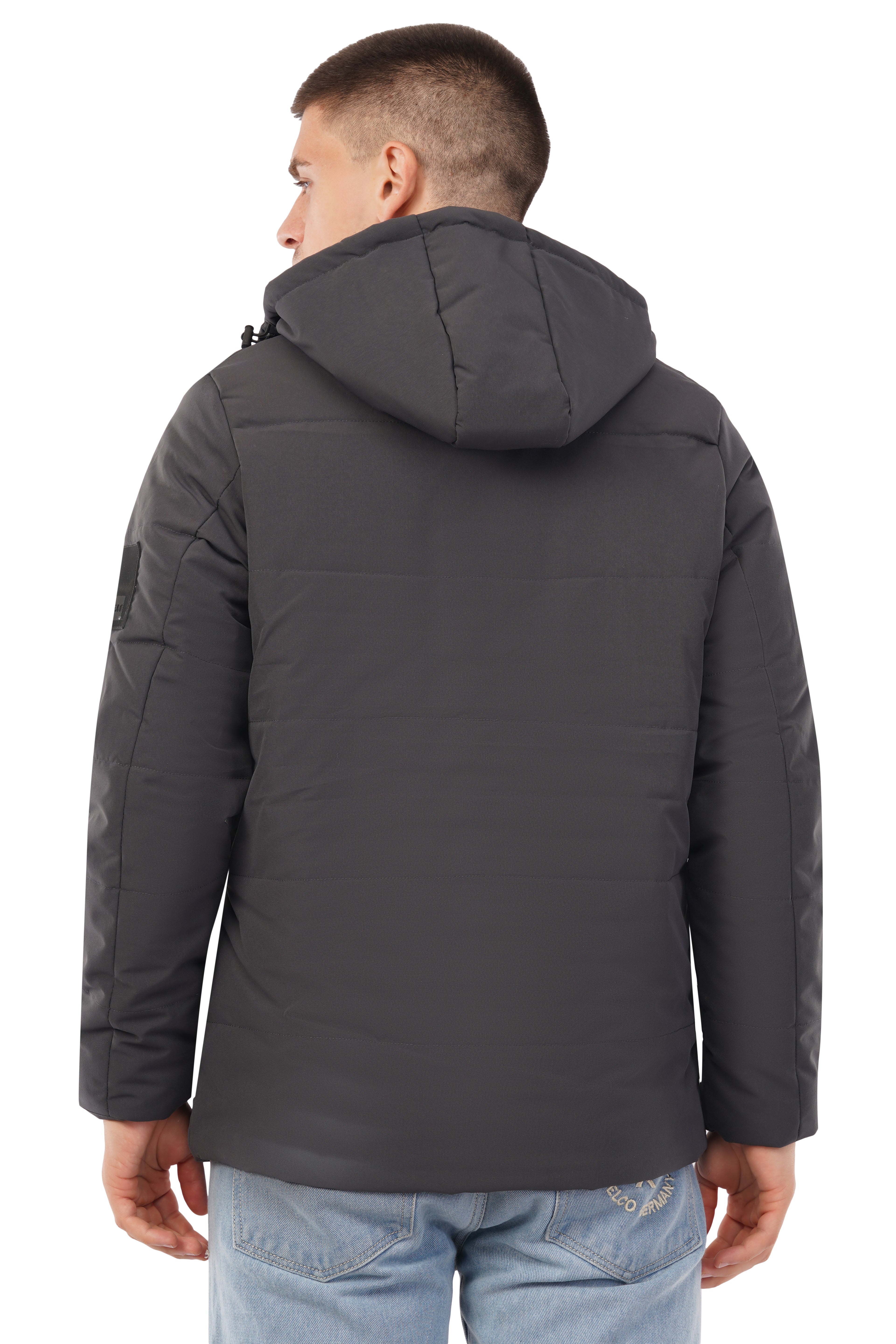 Winter Jacket With Detachable Hood