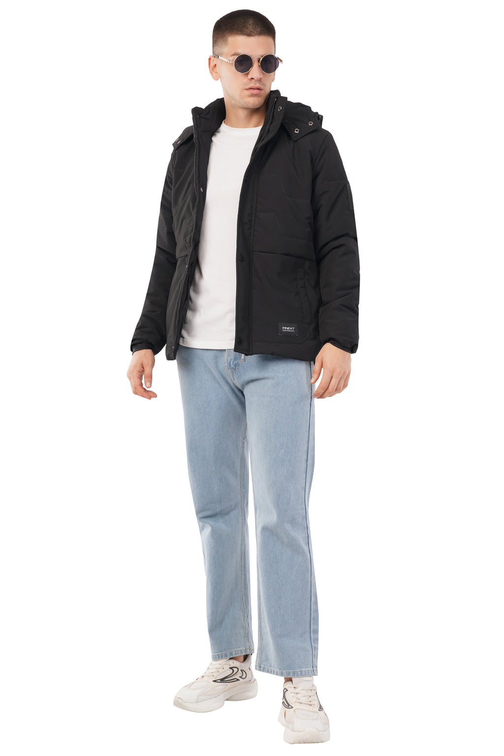 Winter Jacket With Detachable Hood